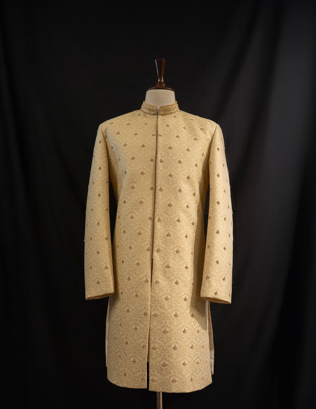 Gold Sherwani for Groom