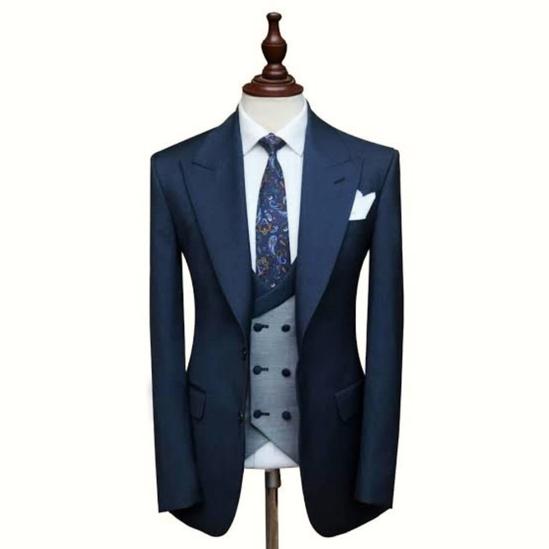 Prussian Blue Suit