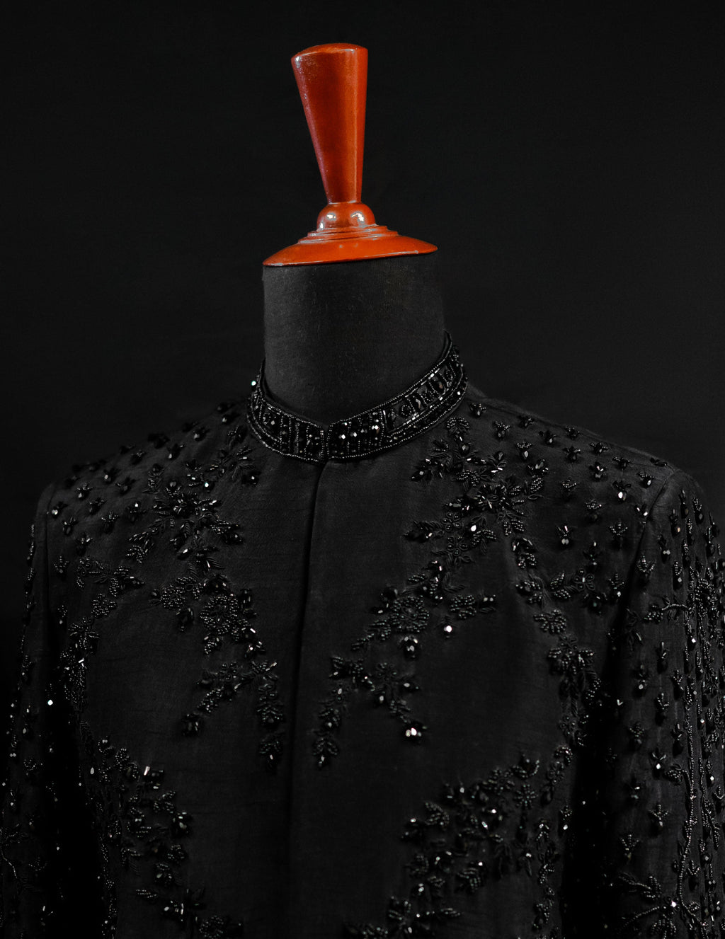 Black Sherwani for men