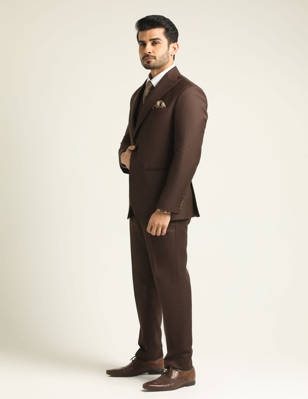 RICH COCOA THREE-PIECE