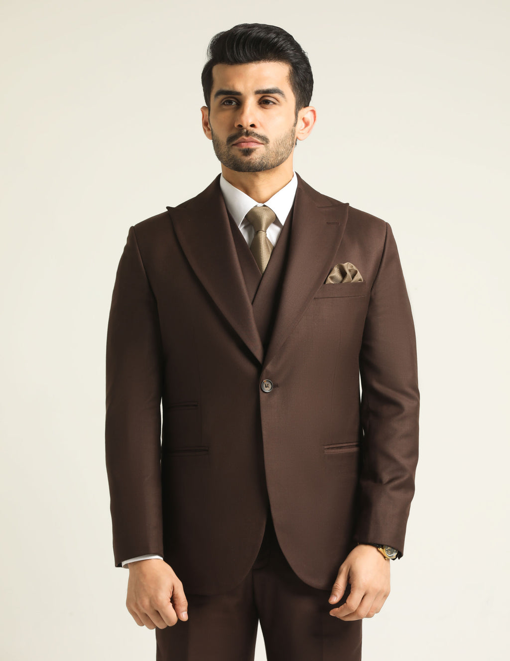 RICH COCOA THREE-PIECE