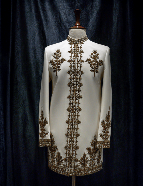 Antique Gold Heritage Sherwani
