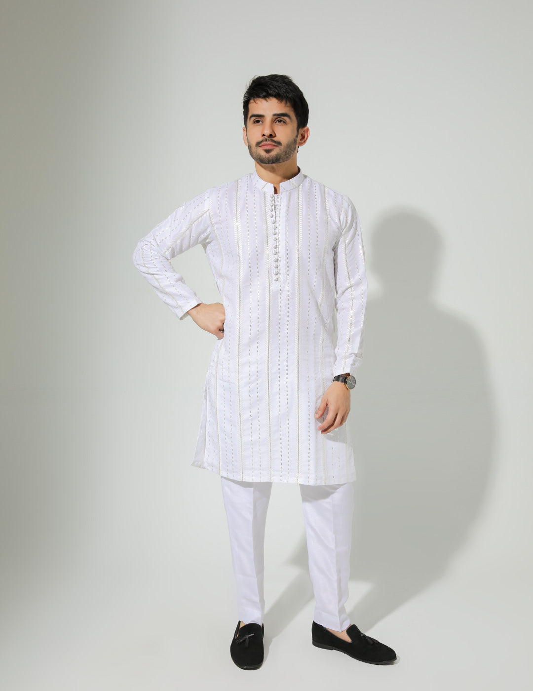 FROSTED LUXE KURTA