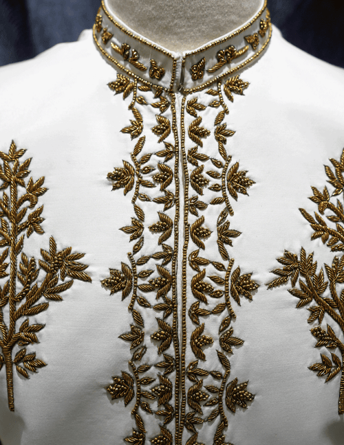 Antique Gold Heritage Sherwani