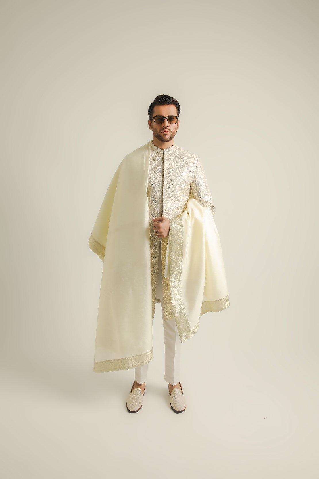 Luxe Embroidered Sherwani