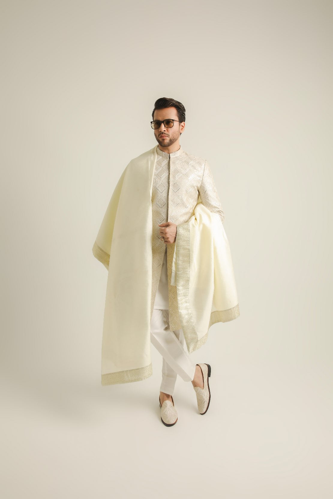 Luxe Embroidered Sherwani