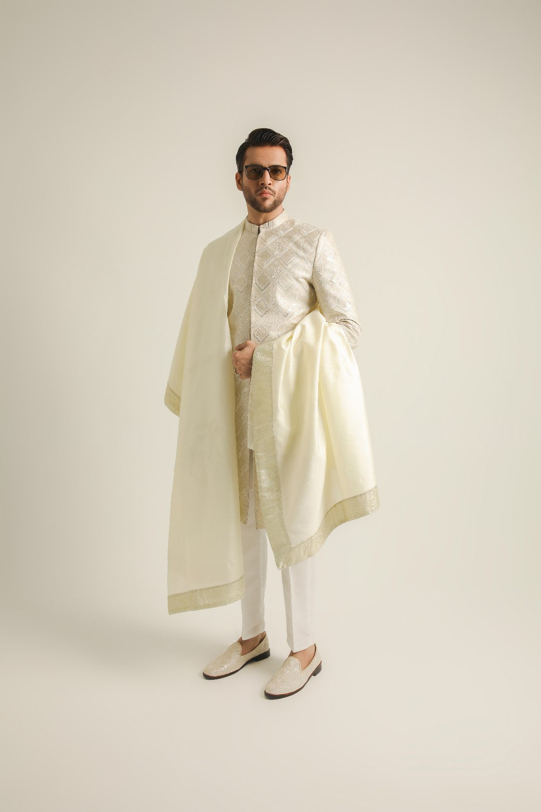 Luxe Embroidered Sherwani