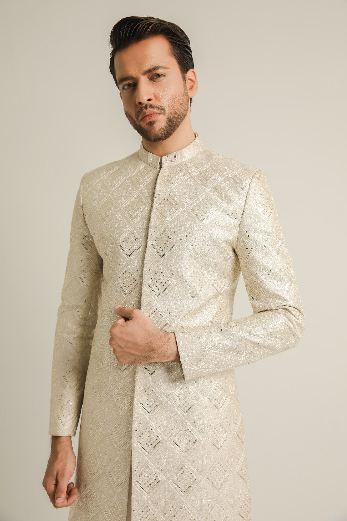 Luxe Embroidered Sherwani