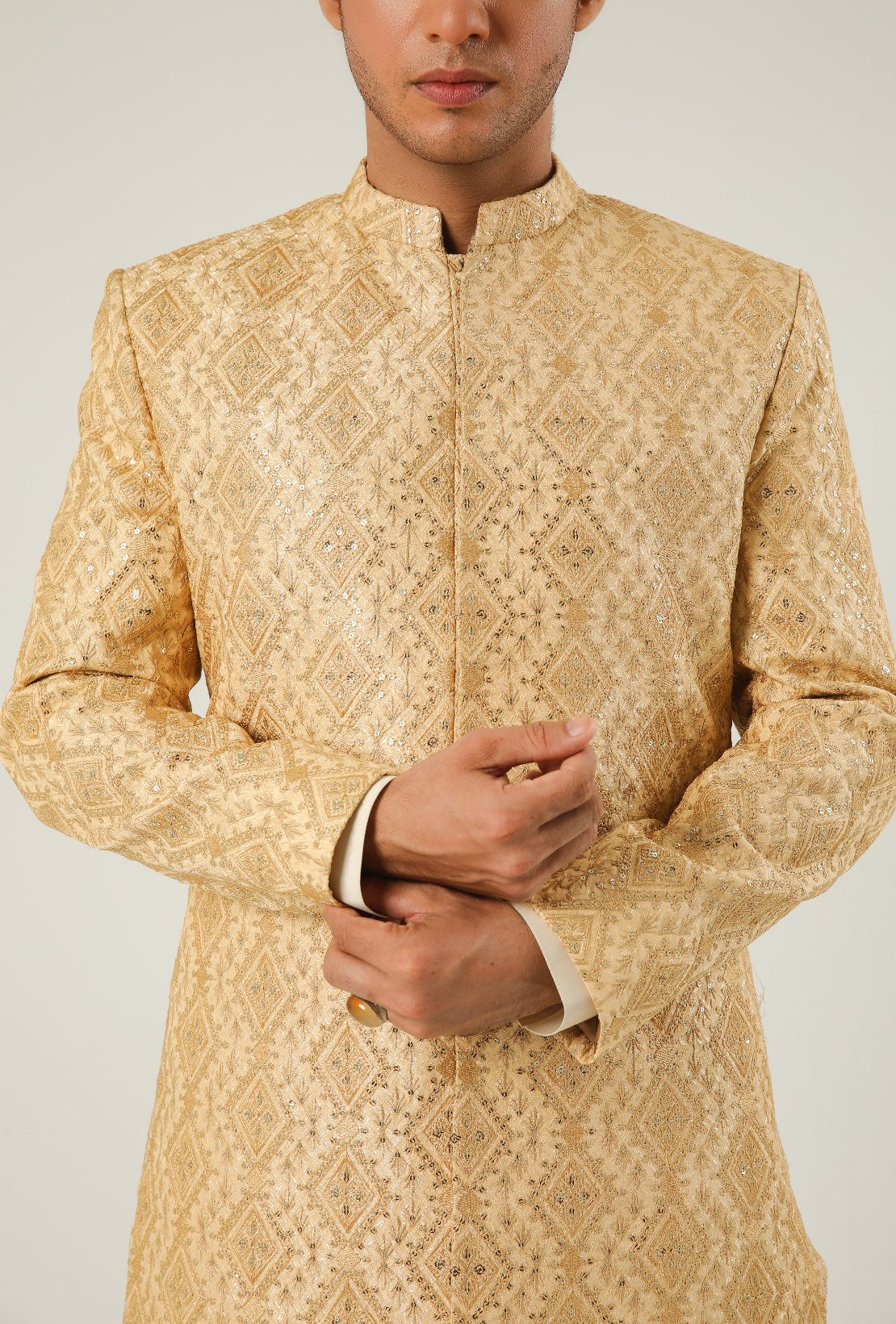 Gloden Heritage Sherwani