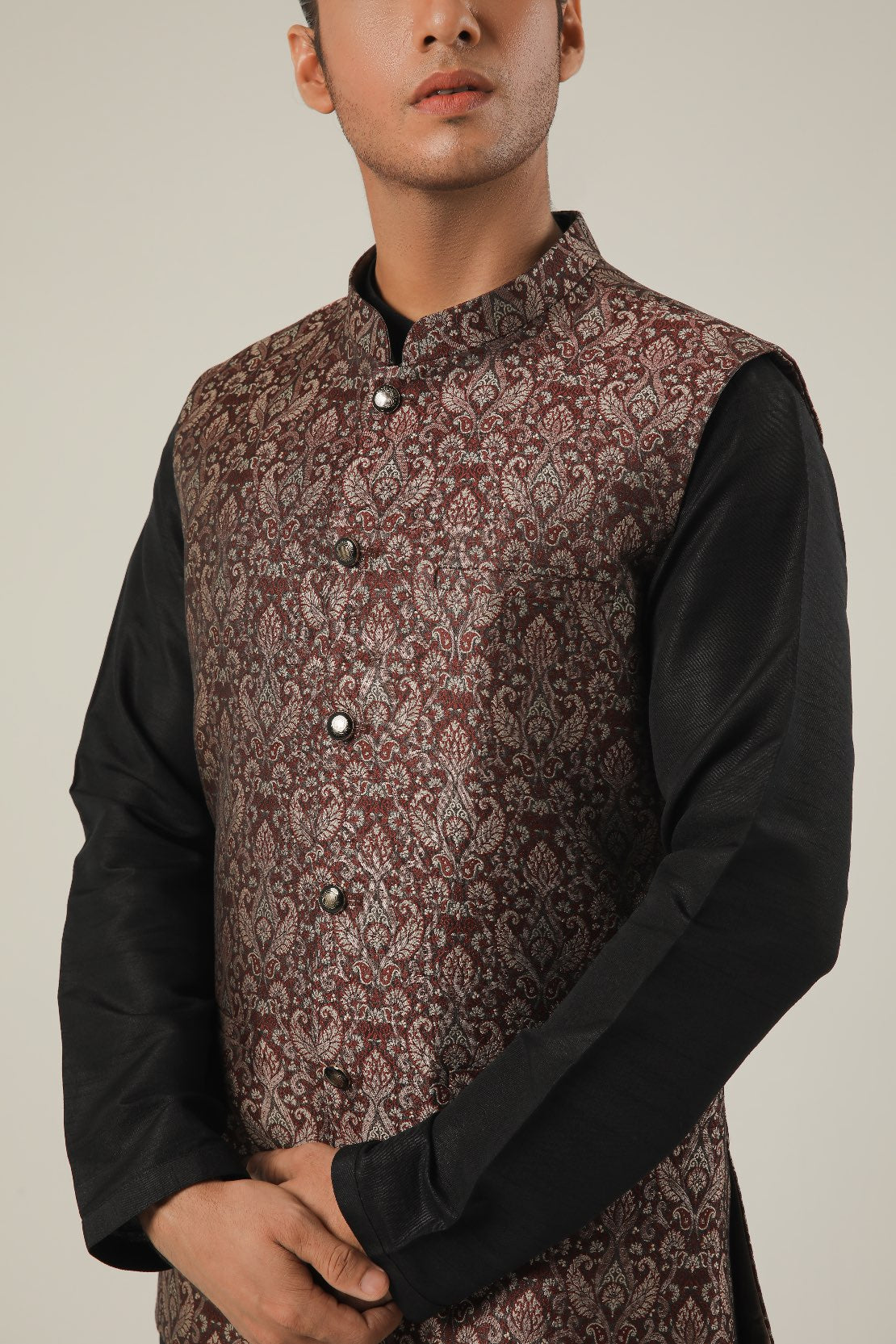 Maroon Majesty Waistcoat