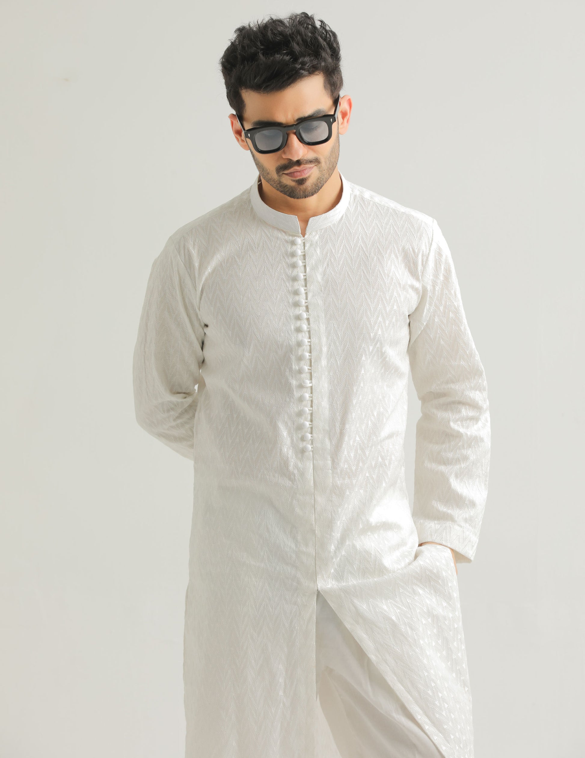 Ivory Majesty kurta trouser