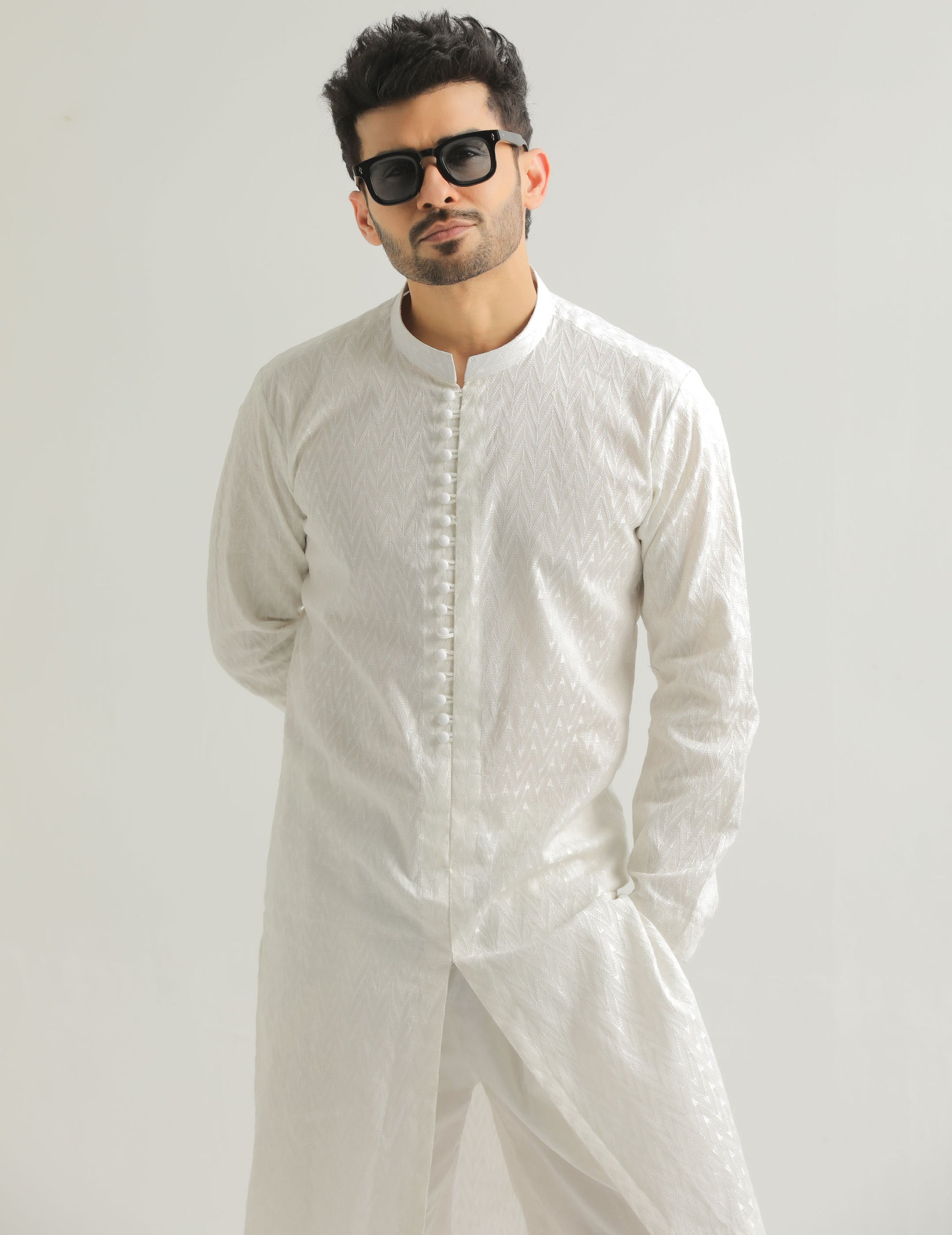 Ivory Majesty kurta trouser