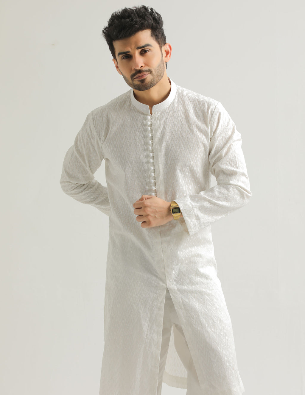 Ivory Majesty kurta trouser