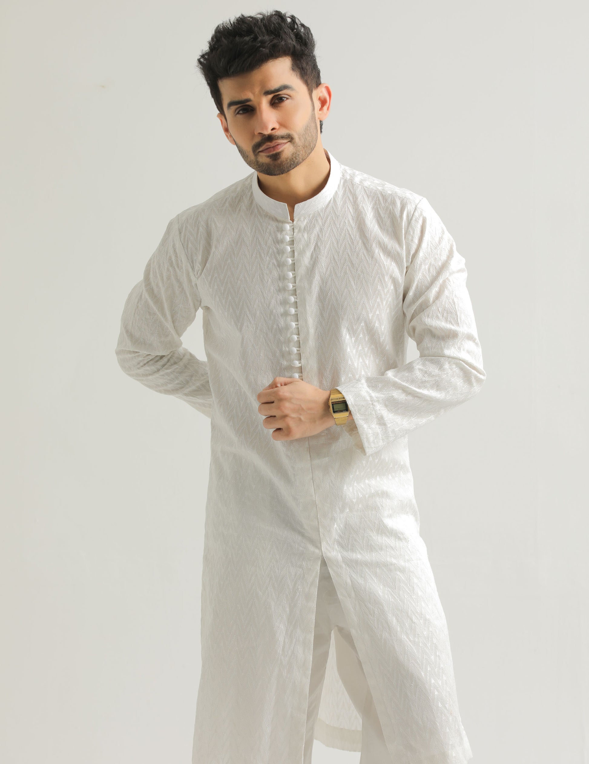 Ivory Majesty kurta trouser