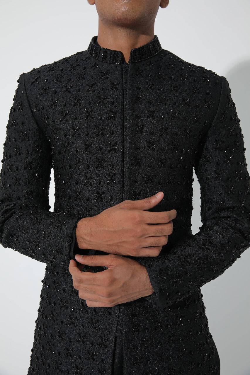 Noir Majesty Sherwani