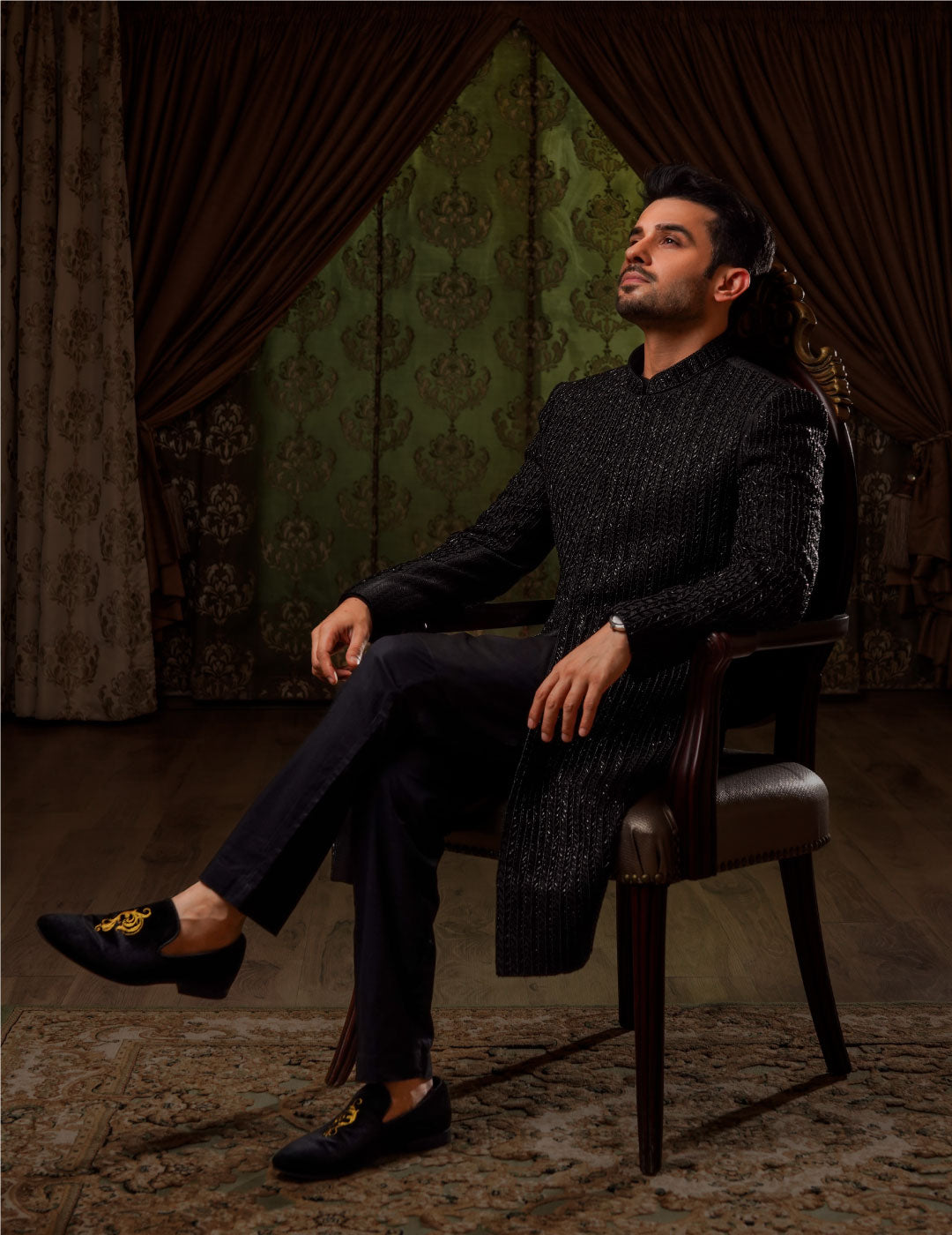 Onyx Emperor sherwani